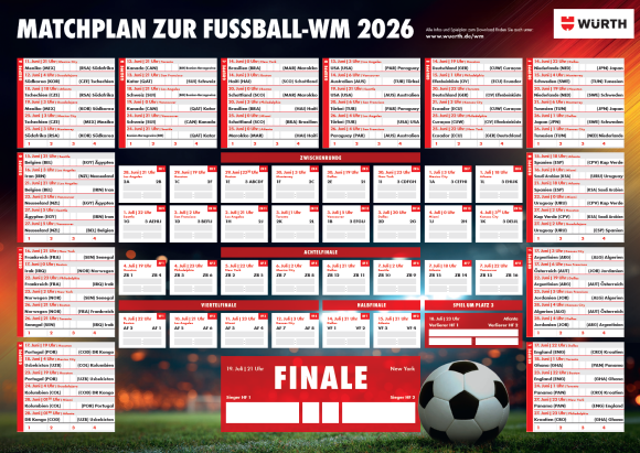 Spielplan WM 2026