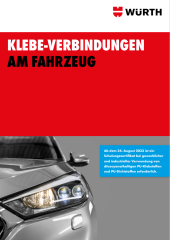 Klebe-Verbindungen am Fahrzeug